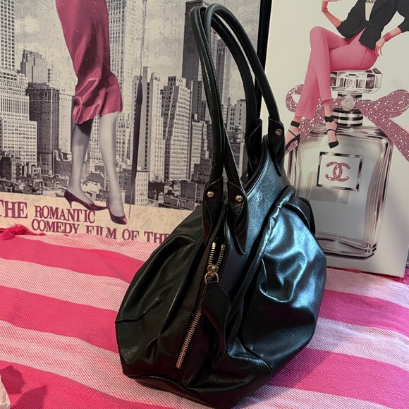 Furla Black Leather Shoulder Bag - Picture 4 of 16